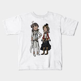 Paranormal Detective & Lockheart Cartoon 1 Kids T-Shirt